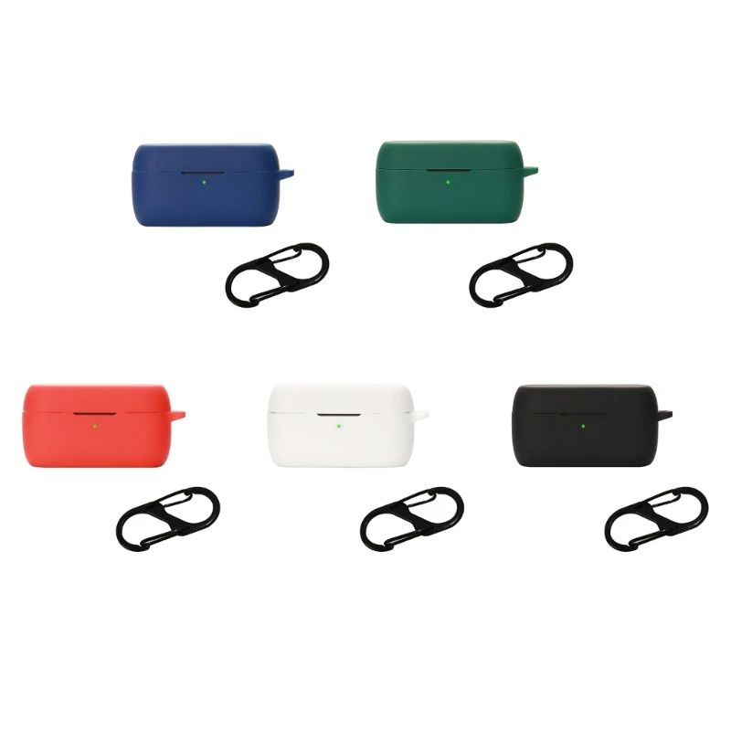 

Compatible for Evolve 2 Buds Shockproof Headphone Sleeve Impact-resistant Housing Anti Dust Washable Silicone Soft Cover