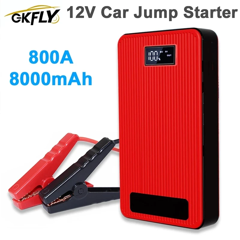 GKELY Auto Starthilfe Ohne Zubehör Jumpstarter Nur Power Bank