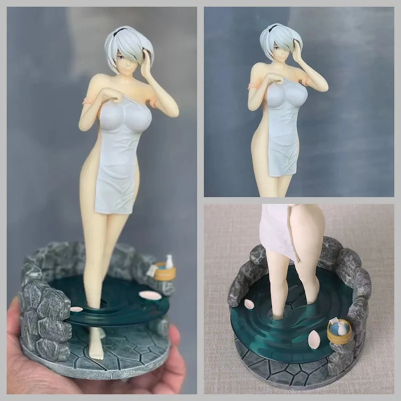 

Новинка 22 см ниус: Automata Yorha № 2 2B фигурка Аниме Сексуальная Девушка ПВХ экшн-фигурка игрушка игра статуя коллекция снять модель куклы