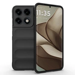 Anti - Slip Matte Protective Case with Full Camera Coverage - Motorola Edge 70 Pro (Black)
