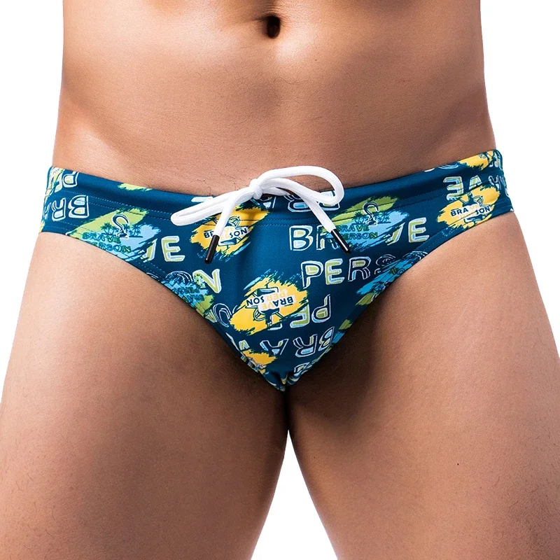 Sexy Mens Underwear Board Shorts Swim Briefs Bikini Swimwear Swimming Trunks For Boys Swimsuits Bathing Suit Beachwear 6