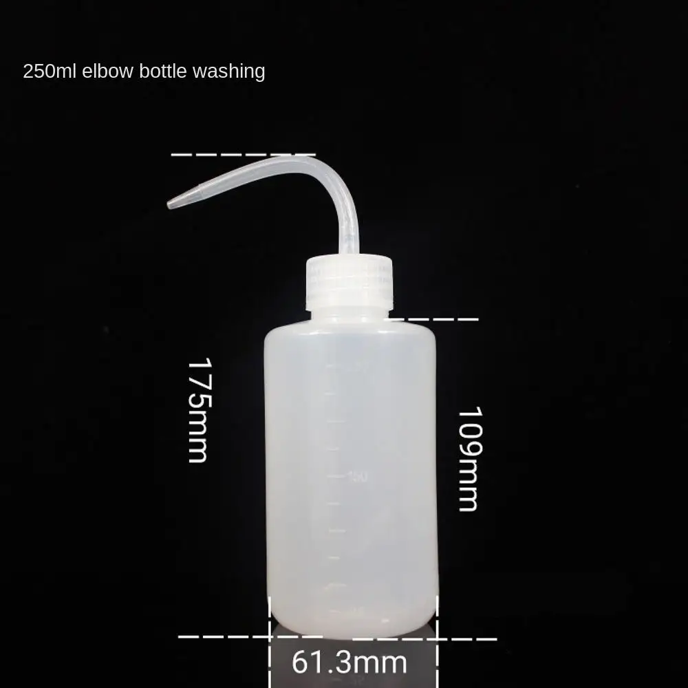 150/250/500/1000mlPlastic Wash Flask Long Tube Squeeze Bottle Succulent Watering Pot Narrow Mouth Squeez Bottle Liquid Container