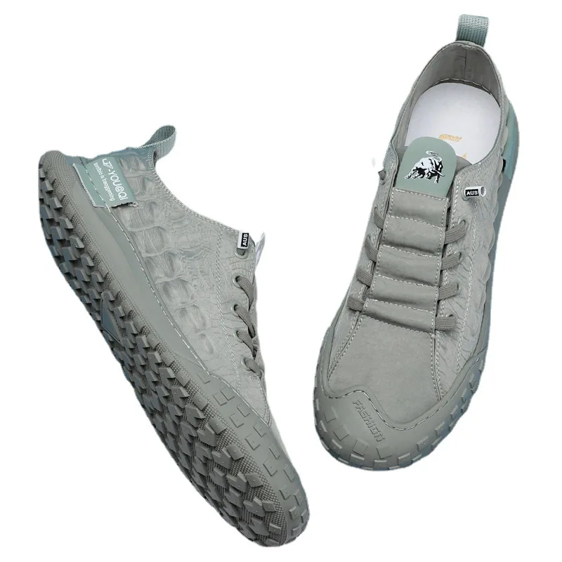 Men's canvas shoes men's retro Hong Kong Tide tide wild low youth sports flat student shoes men's casual shoes 2023 4