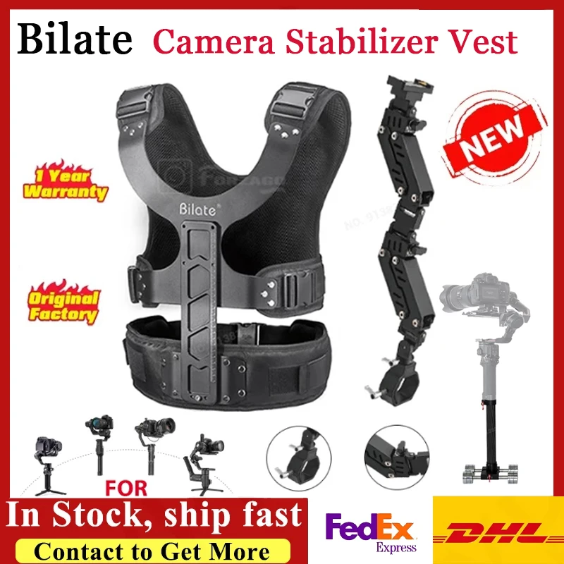 Bilate Camera Stabilizer Vest And Arm Shock Absorbing Vest For Dji