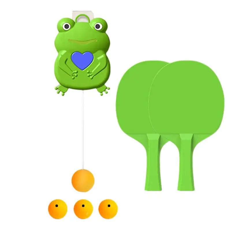 

Indoor Hangings Table Tennis Self Training Portable Rebound Table Tennis Kit Punch-Free Practice Training Tool For Youth