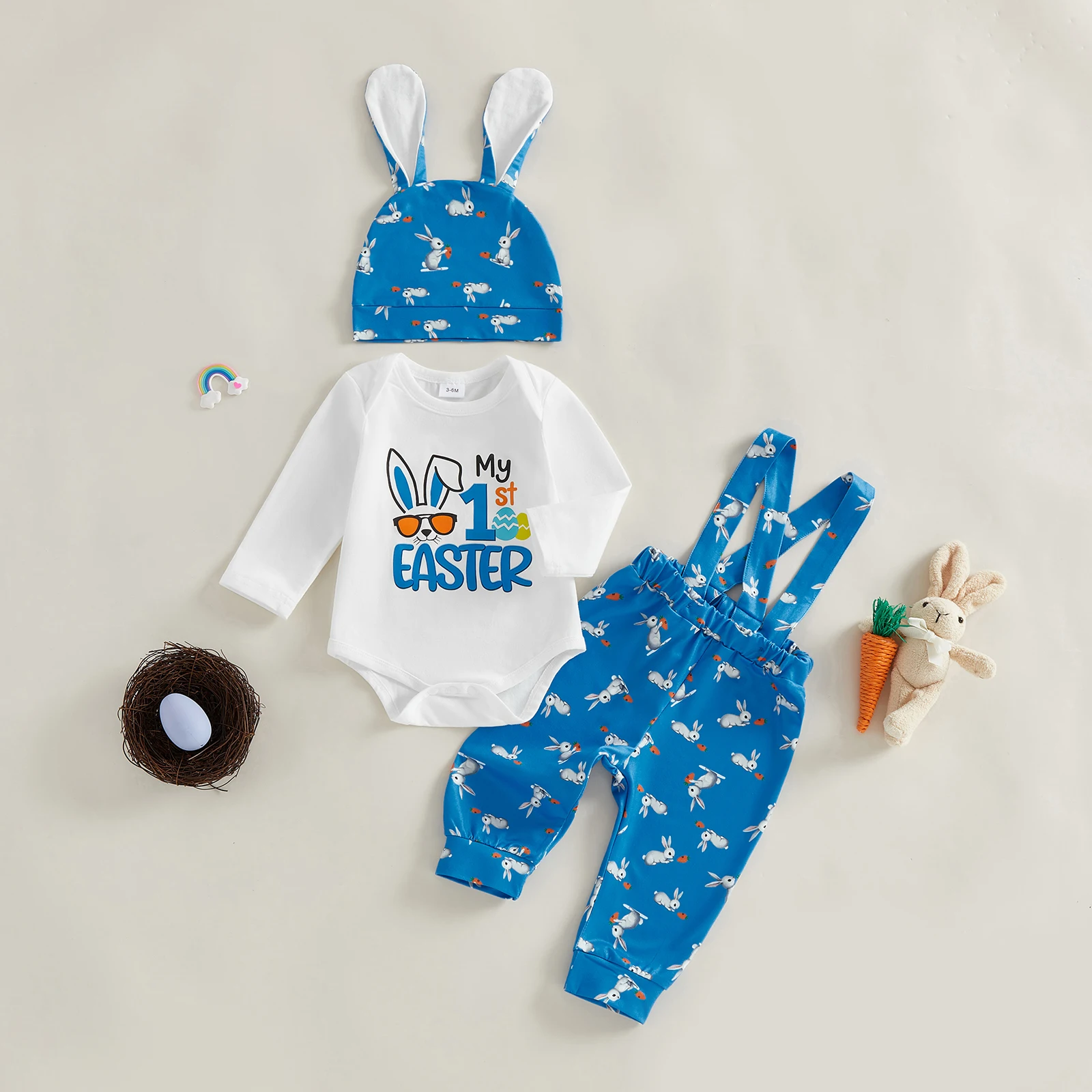 Baby Boy Easter Bunny Set 2