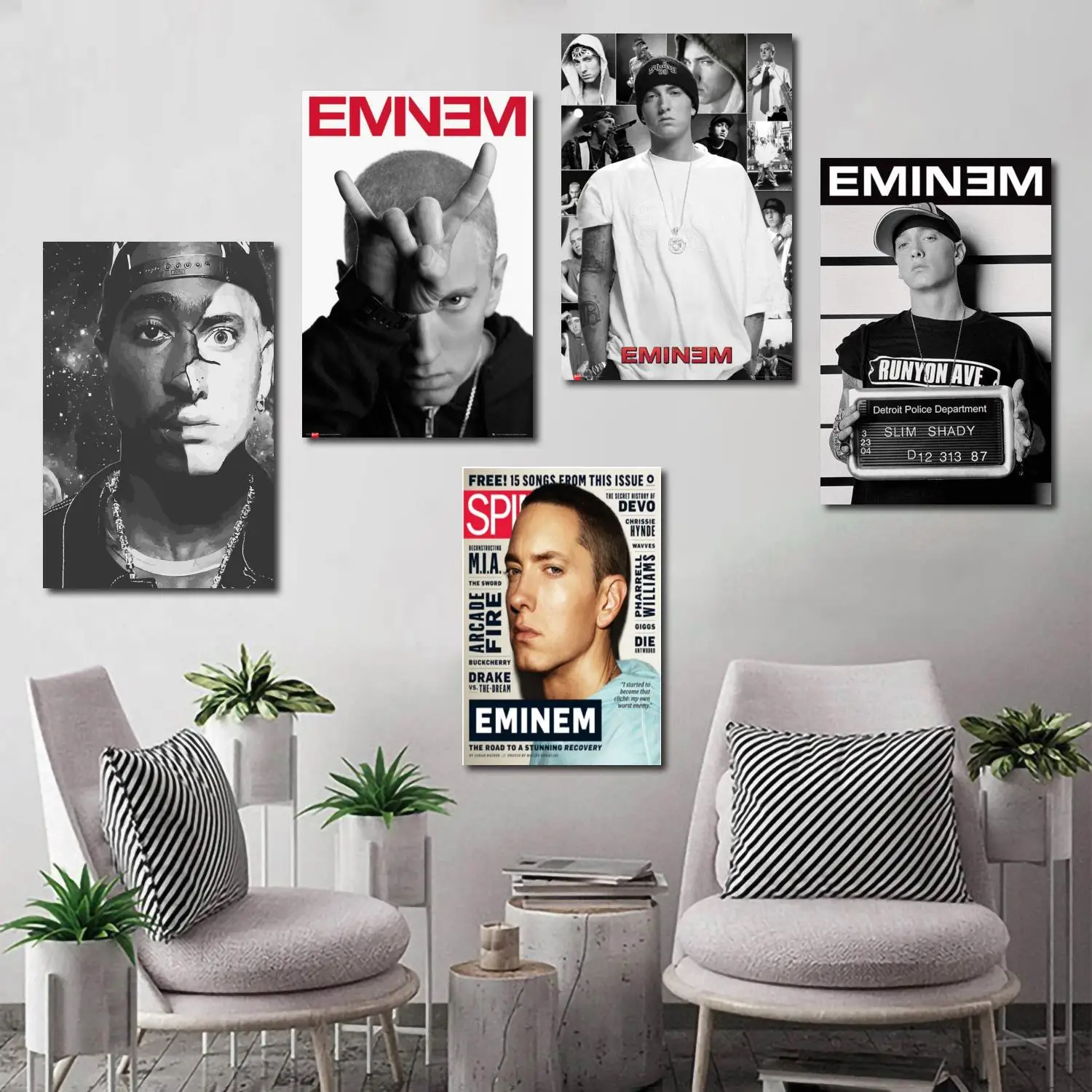 Eminem - Music/Personality Poster (Mugshot) (Size 24 x 36)