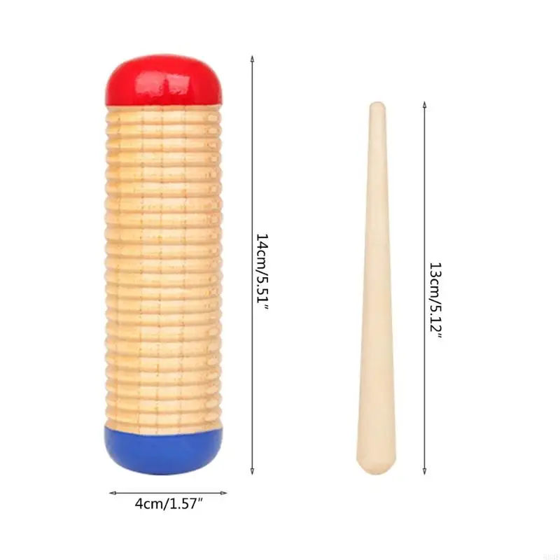 583F Musical Instrument Rhythm Toy Guiro Music Toy Child Early Educational
