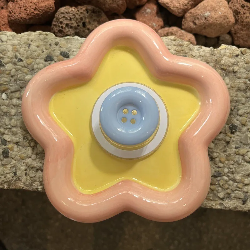 Koreanische Nette Farbe Taste Magnetische Halter Grip Tok Griptok Telefon Ständer Halter Unterstützung Für iPhone 16 15 Für Pad Magsafe Smart tok – Detail 11