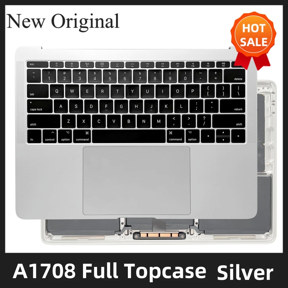 Clavier Topcase AZERTY MacBook Pro 13'' 2016 2017 - A1708 - Gris / Argent -  Apple