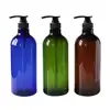 1000ML Refillable Shampoo Conditioner Body Wash Dispenser Set Printed Letters Bathroom Soap Bottle Dispenser Shower Pump Shampoo 1