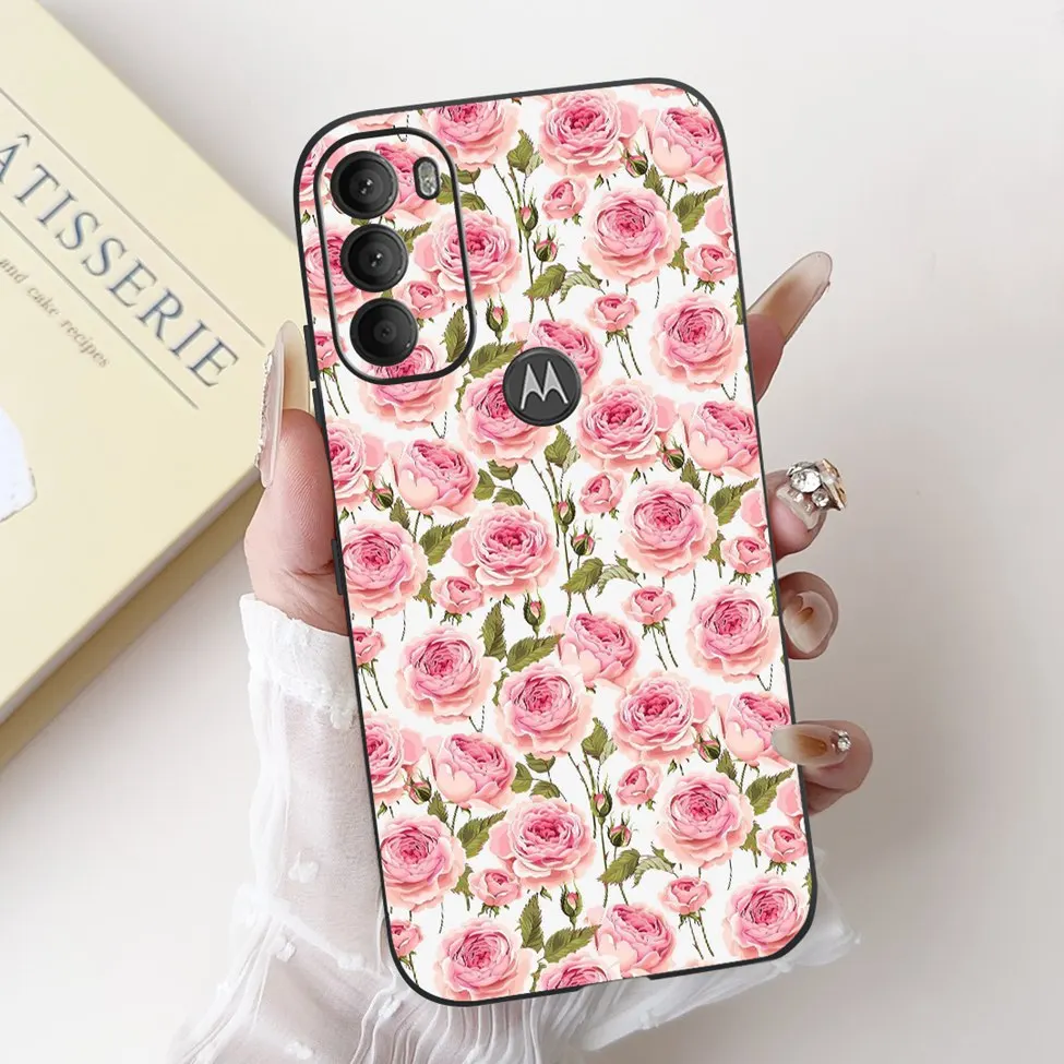 Luxury Cute Cartoon Cat Shockproof Silicone Phone Case - 6.4 Fashionable Back Cover