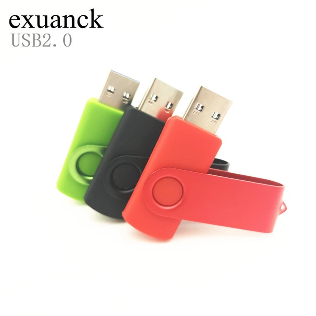 10 pièces/lot Mini clé USB 2.0 couleur 4 go 8 go 16 go, Mini clé