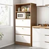 Dormitory Fashion Kitchen Cabinets Small Apartment Storage Cabinet Home Furniture Cupboard Dustproof Restaurant Villa Sideboard 1