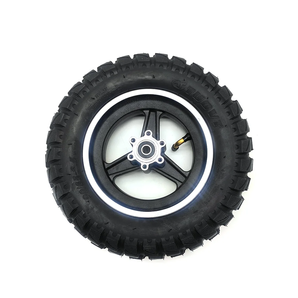 High Quality 90/65-6.5 Tubeless Wheel Tyre 11 Inch Vacuum Tire with Alloy Hub/rim for Electric Scooter Accessories