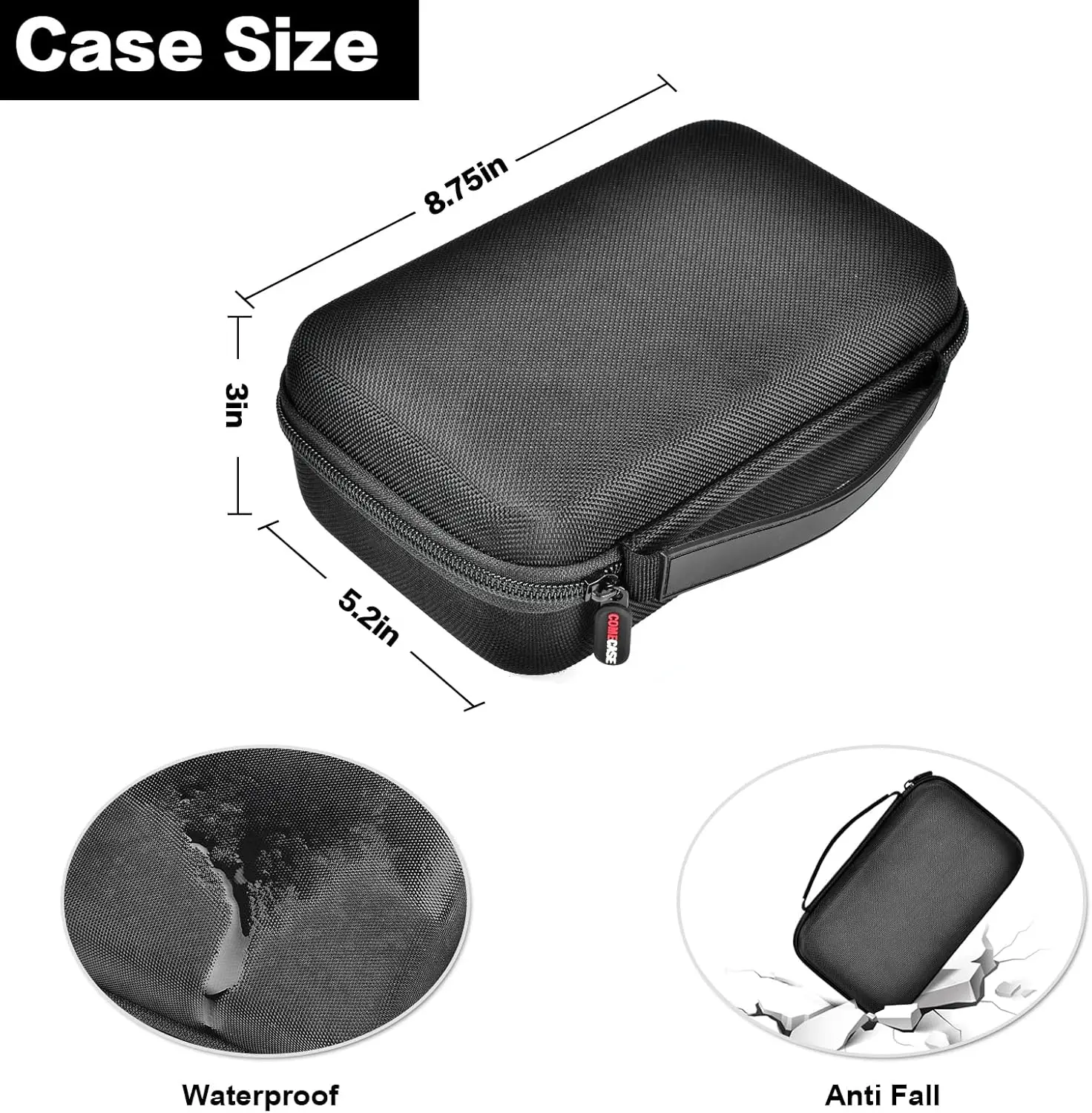 Case Compatible with Hair Clipper Barber Trimmer Travel Storage Organizer for T Finisher Liner and Other Grooming Kit