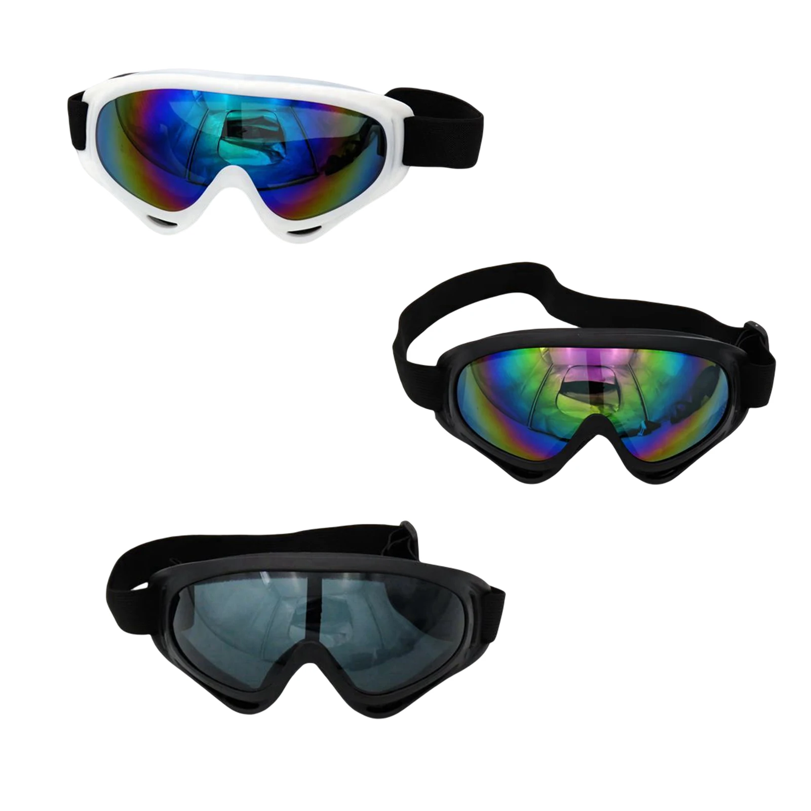 

Motorcycle Unisex Goggle Anti-Scratch Dustproof Windproof for Cycling Riding Climbing Skiing