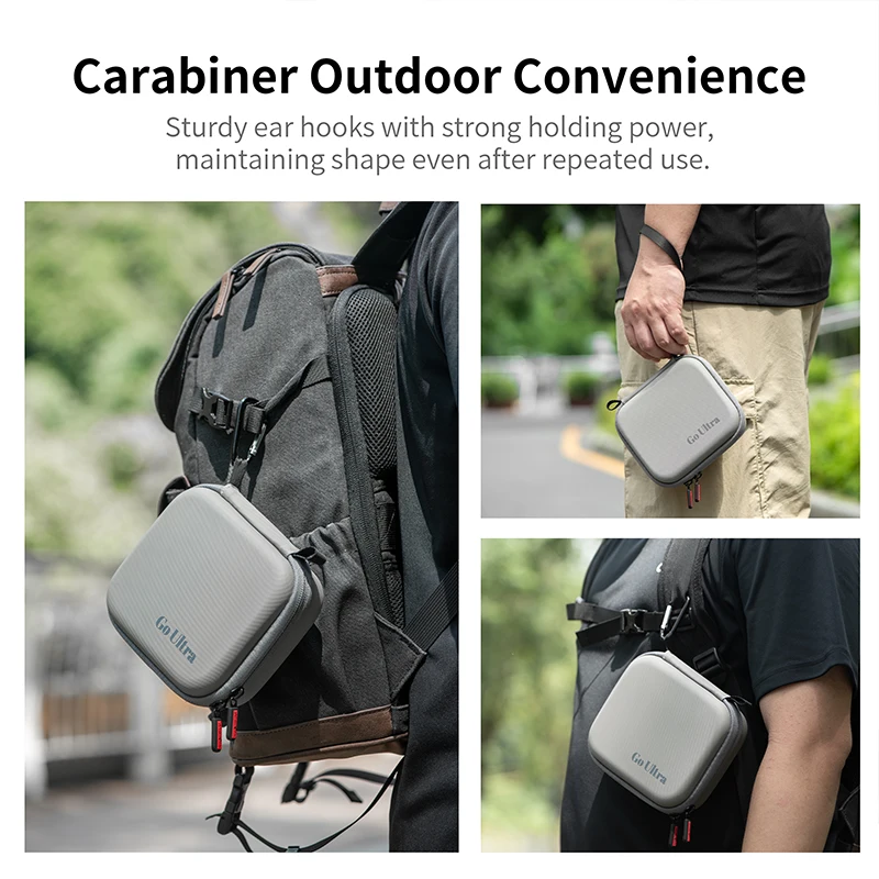 Sac de transport PU pour Insta360 GO Ultra - Étui de rangement