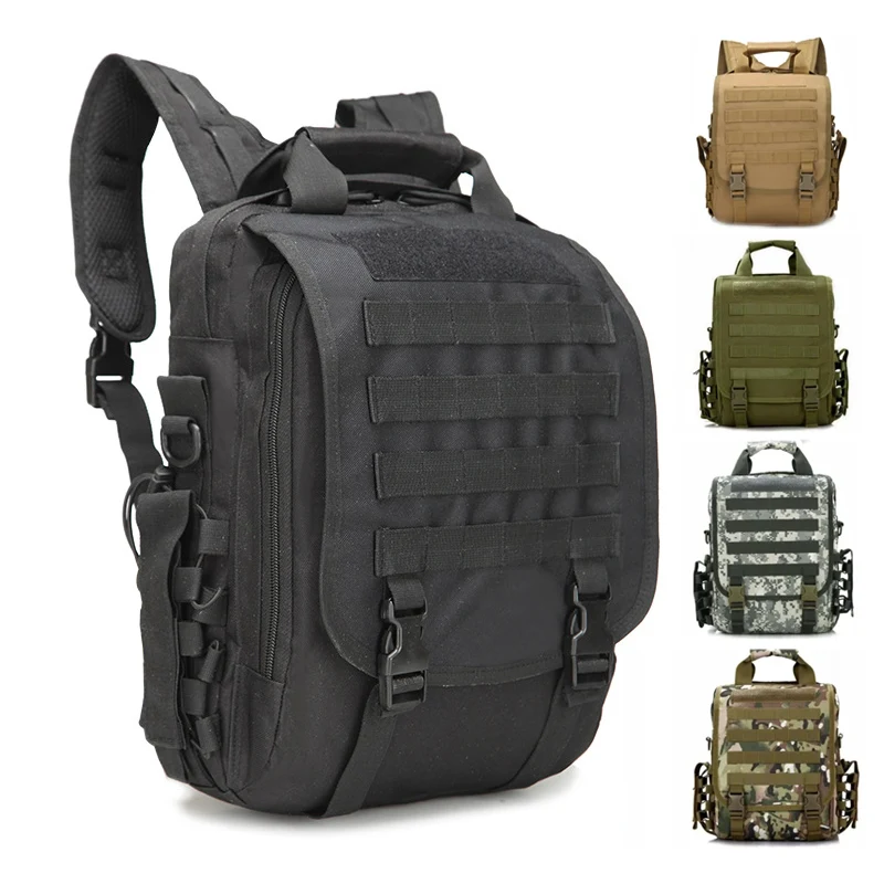 Zaino Messenger Tattico Uomo In Nylon 1000D: Mini Borsa A Tracolla Impermeabile Pieghevole Per Campeggio, Trekking E Outdoor