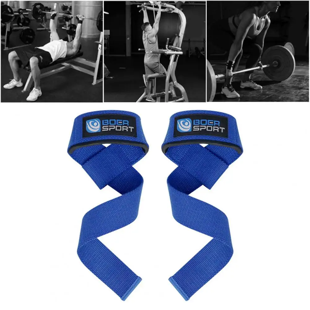 Weightlifting Strap Non-slip Lifting Aid Band Anti-slip Weightlifting Grip Bands for Men Women for Bodybuilding Enhanced