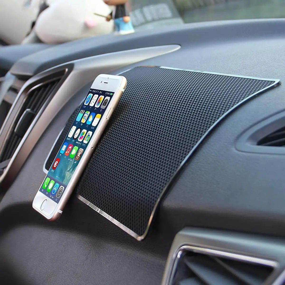 Universal Non Slip Mat 27*15CM for Car Dash Board Silicone Interior Dashboard Anti-Slip Storage Mat Pads