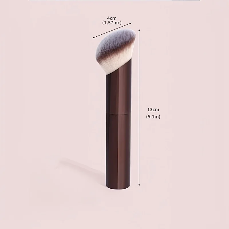 부드러운 고품질 합성모 전문 메이크업 브러쉬 1개: 파운데이션 브러쉬, 블러쉬 브러쉬, 파우더 브러쉬, 컨실러 브러쉬