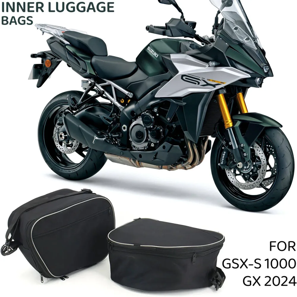 

GSXS1000GX Motorcycle Accessories Liner Bags Luggage Bags Inner Bags Side Cases Fit For GSX-S1000GX GSX S 1000 GX 2024