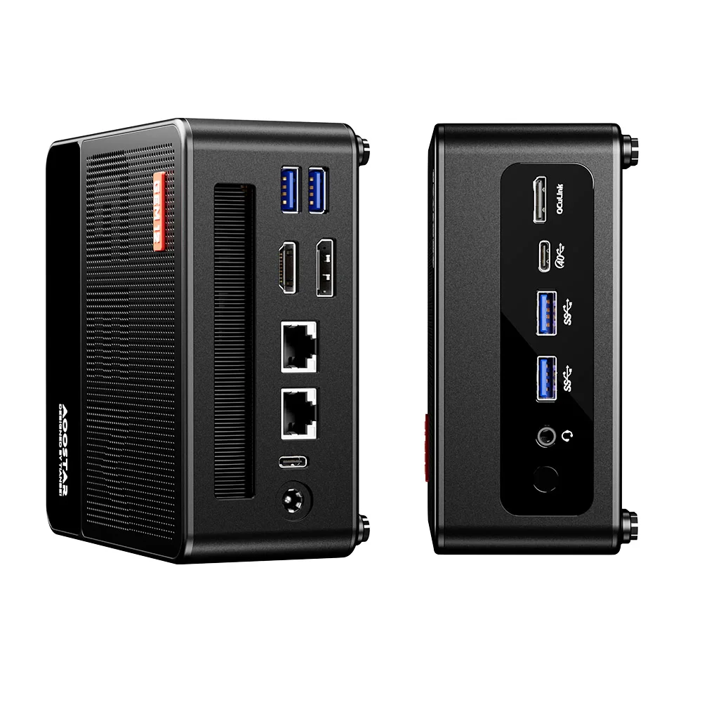 AOOSTAR GEM12 Max Mini PC, AMD Ryzen 9 6900HX 8 Core Up to