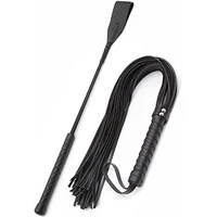 Horse Riding Crop 18" Black Horse Whip 27" Riding Set, Whips for Horse Flogger Equestrian, Horse Riding Whip, Costume Riding 1