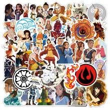 

10/30/50pcs Avatar The Last Airbender Anime Graffiti Sticker Cartoon Diy Luggage Kids Toys Laptop Laptop Decal Decor Stickers