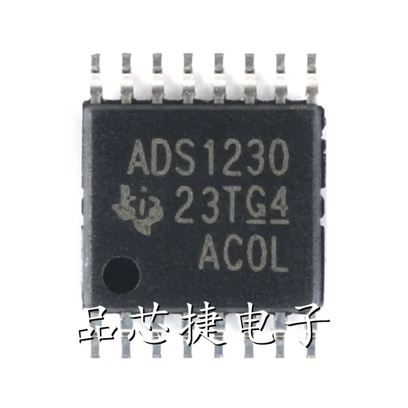 

10 шт./лот ADS1230IPWR разметка ADS1230 TSSOP-16 20-бит, 80SPS, 1-Ch Delta-Sigma ADC