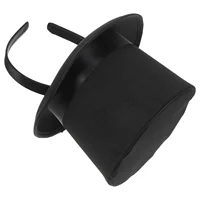 The Outfit Banquet Hat Party Prom Hair Accessories Headband (black) Tea for Women Fascinator Headpiece Cap Fascinators Miss 1