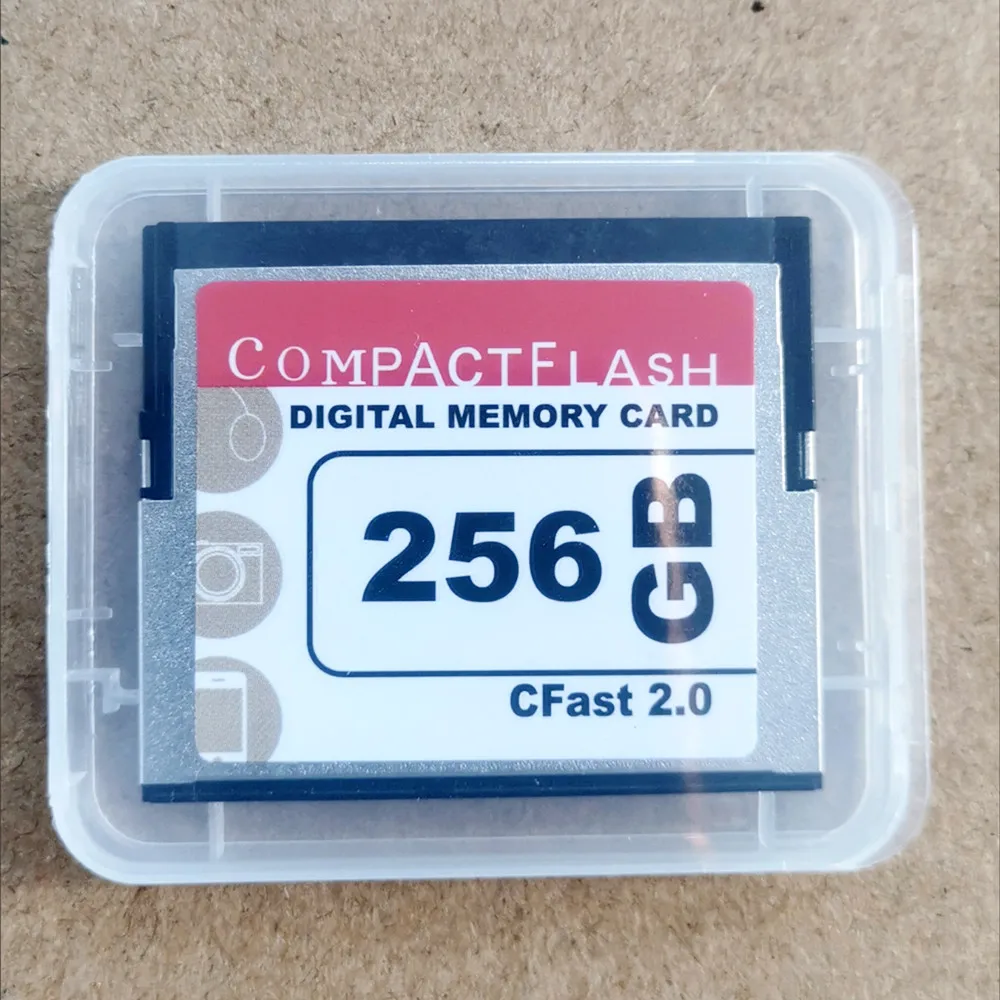 풀 HD 3D 4K 비디오 카메라용 오리지널 CFast 2.0 메모리 카드, 플래시 카드, MLC CFast 메모리 카드, 512GB, 256GB, 128GB, 64GB, 525 MB/s