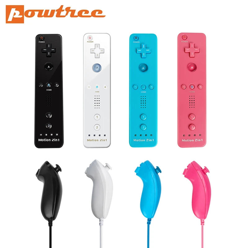 Builtin Motion Plus Remote For Nintendo Wii Controller Wii Remote