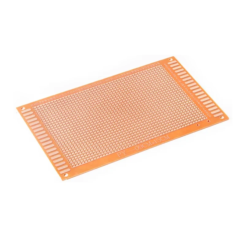 DIY Prototype Paper PCB Board Universal Experiment Matrix Circuit Board Single Row Continuous Hole 90x150MM 9x15 9*15CM
