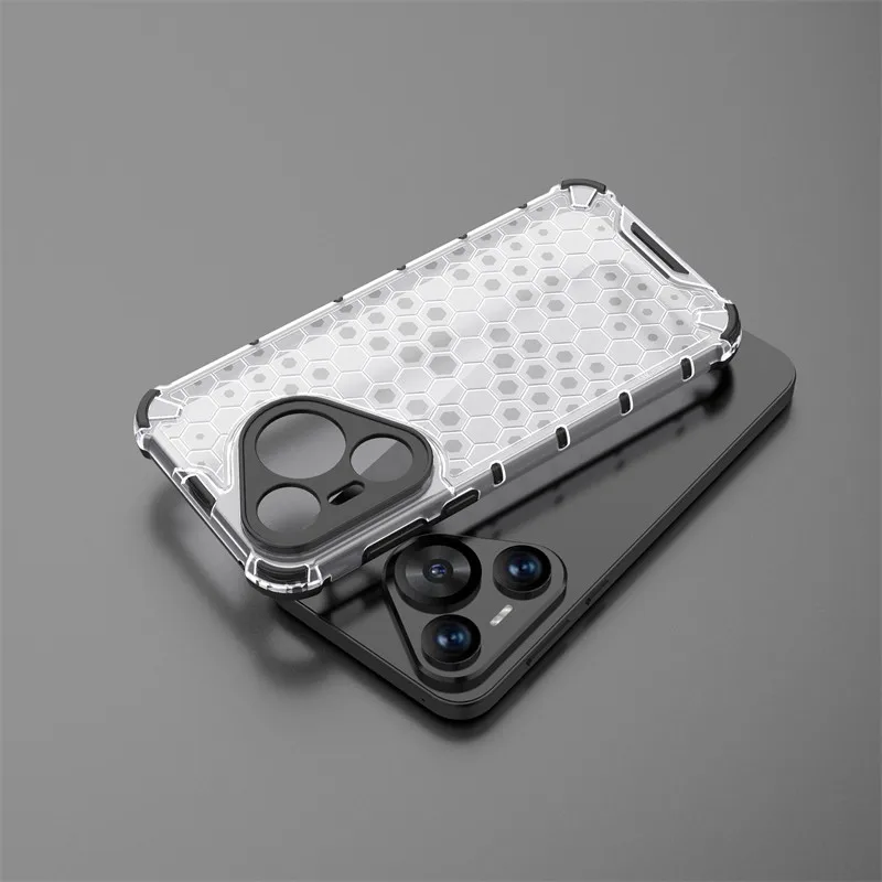 Luxury Shockproof Armor PC Silicone Protective Case - Enhanced Protection and Style