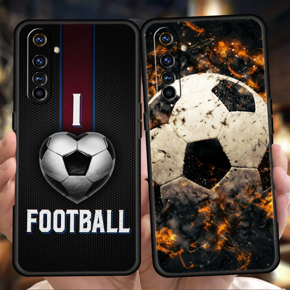 Shockproof Silicone Soccer Design Phone Case