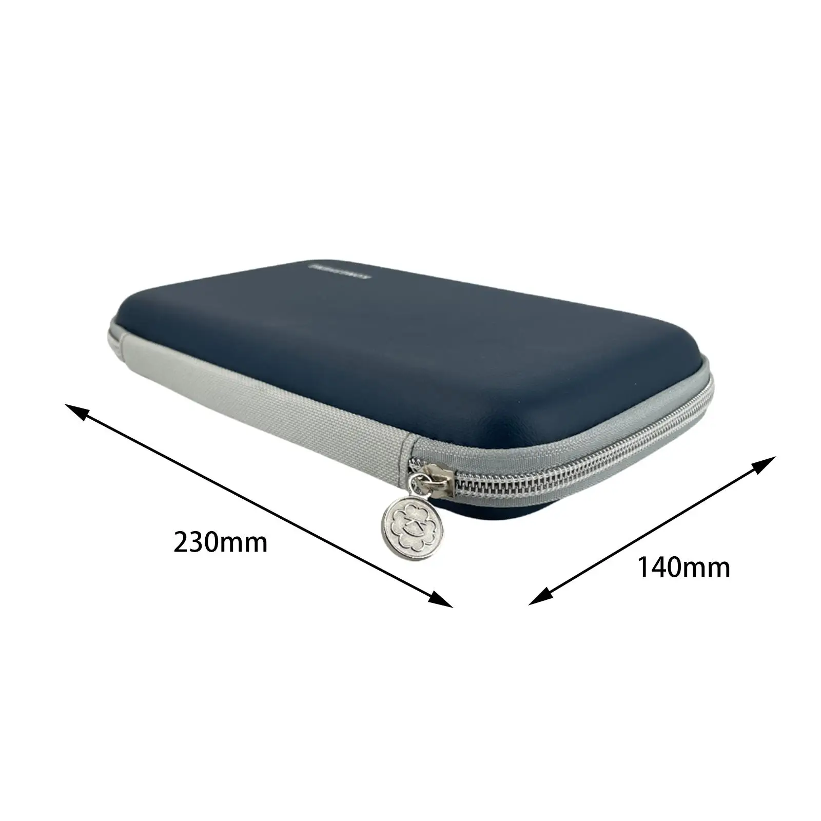 Tooyful Portable EVA 10 Holes Harmonica Storage Case Bag Mouth Organ Box Container Black-Hold 7pcs Harmonicas