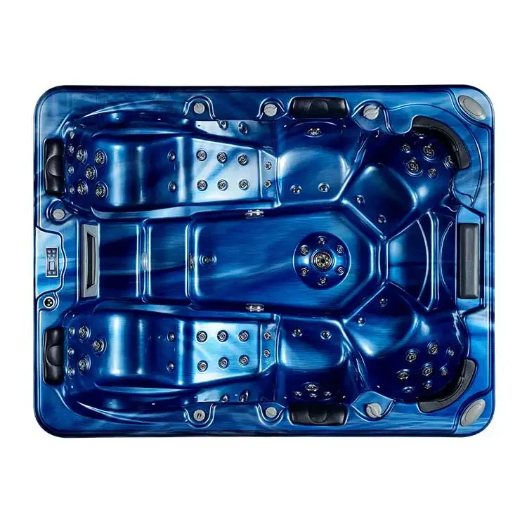 Factory Prices Bathroom Tub Luxury 8 Seats Whirlpool Outdoor Spas And Hot Tubs 6