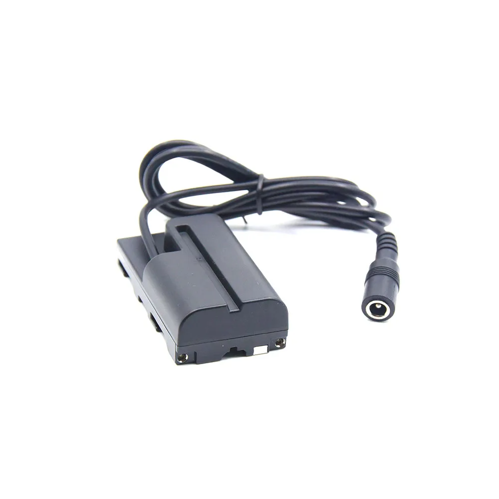 Full Decoded Np-F550 Batteria Fittizia F750 F770 F960 F970 Accoppiatore Adatto Al Dk-415 Per Fotocamera Sony Nex-Fs100 Ac-Vl1 E Bmpcc, Luce A Led