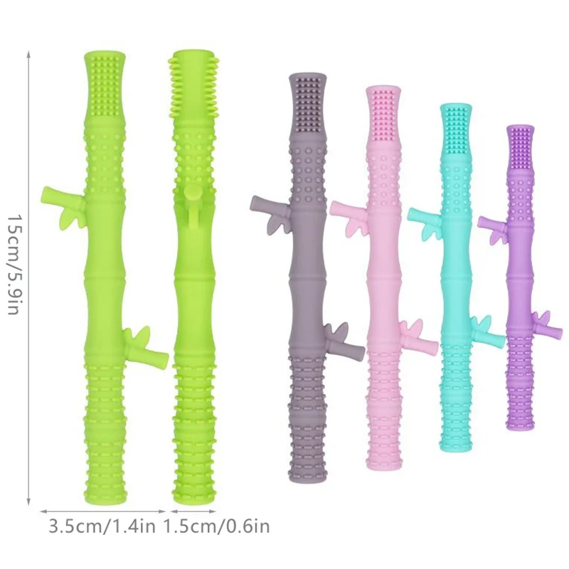 Kid Chewing Tube Speech Therapy Teeth Massager Children Talk Tools For Autism Sensory Speak Oral Muscle Rehabilitation Training
