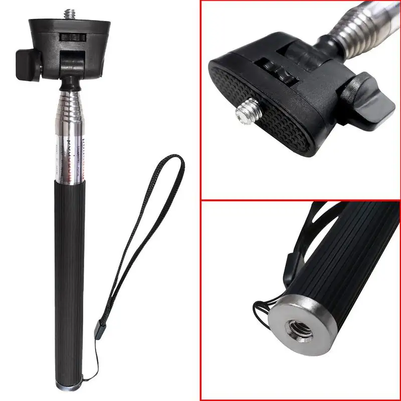Light selfie stick tripod mini extendable monopod with wireless remote 360 degree rotation phone stand holder for phones