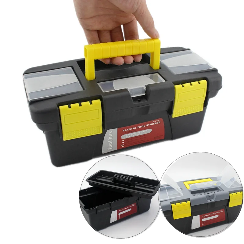 Double Layer Toolbox Household Maintenance Electrician Box Hardware Car