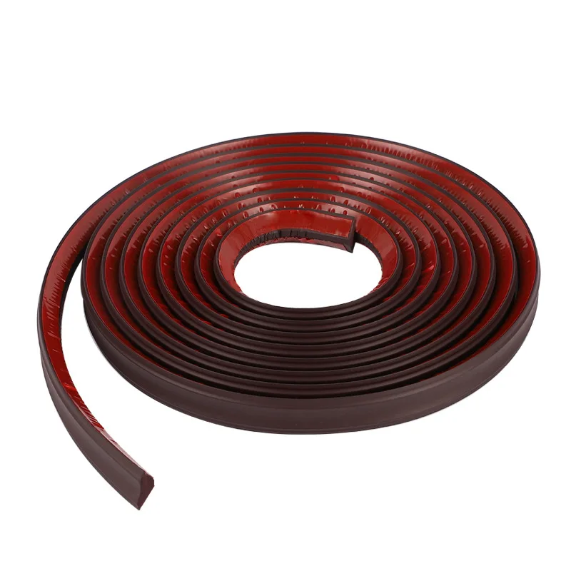 NBR Soft Self-Adhesive Wall Gap Decorative Line Wall Interior Gap Decor Strip Home Waterproof Dustproof Ceiling Baseboard Strip