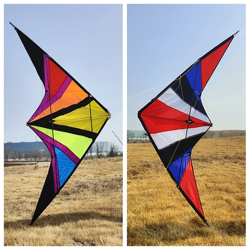 Darmowa wysyłka podwójna linia kaskaderskie latawce latające latawce fabryczne latawce dla dorosłych kitesurfing pełny zestaw latawców zabawkowych