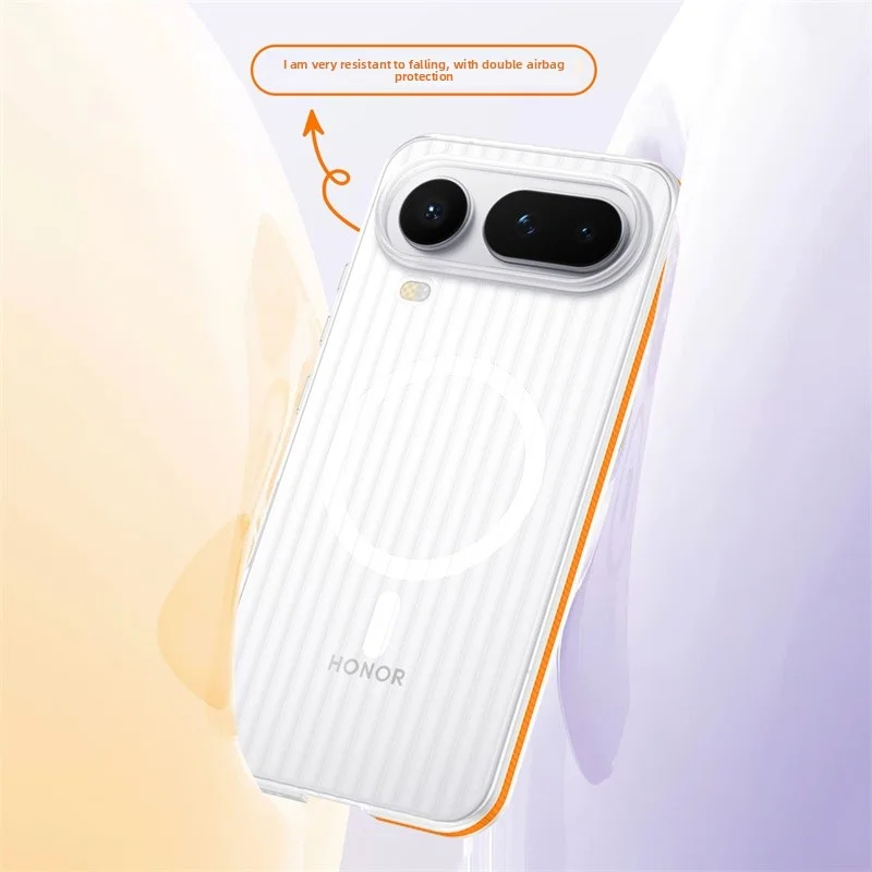 Huawei Honor Transparent Magnetic Anti-Slip Protective Case