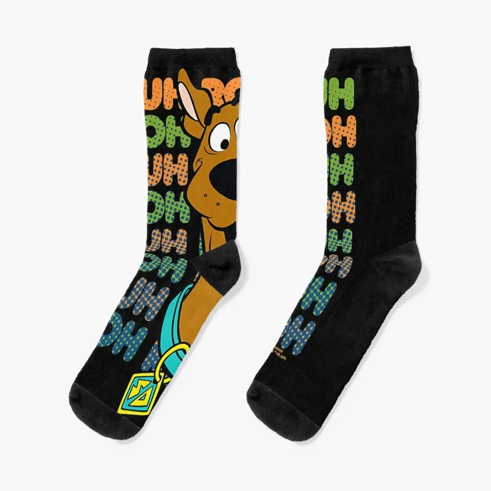 

Ruh Roh Repeat T-Shirt Socks soccer anti-slip crazy cool Boy Socks Women's