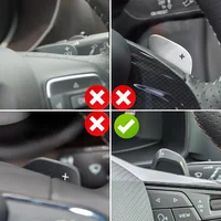 Pour Cupra Formentor LEON Ateca 2021 2022 2023 2024 2025, extension de palettes de changement de vitesse au volant, style carbone ABS DSG 2