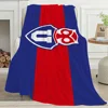 Football C-Chile LOGO U-University Blanket Travel And Gift Comfort Warm Soft Plush Suitable For Sofa Living Room Office Bedroom 4