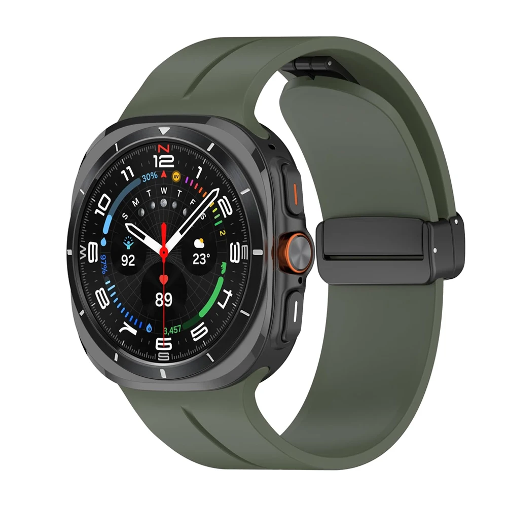 Magnetic Sport Silicone Watch Strap Bracelet